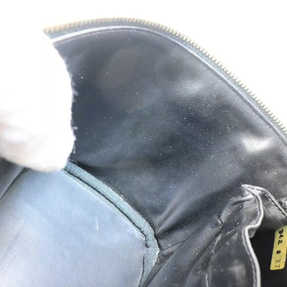 CHANEL CC Logo Vanity Hand Bag Caviar Skin Leather Black GHW Vintage 25RK294 - Picture 16 of 16